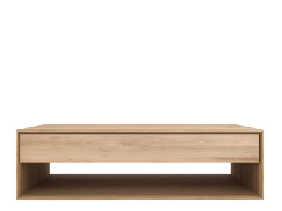Table basse en chêne nordique, 1 tiroir Ethnicraft